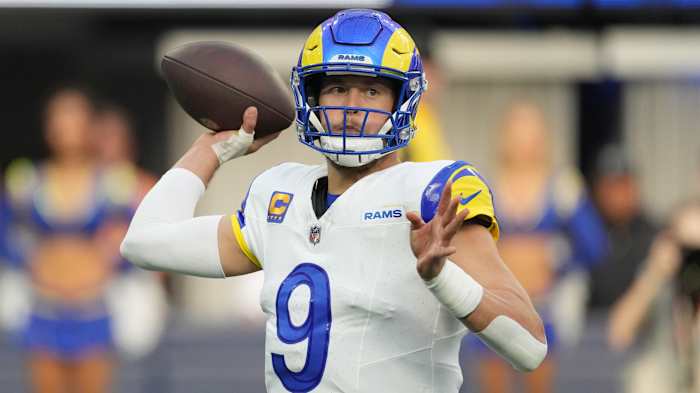 Los Angeles Rams quarterback Matthew Stafford